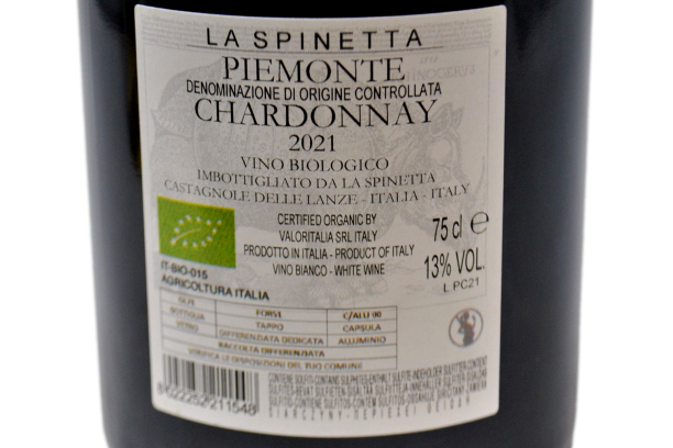 PIEMONTE CHARDONNAY DOC "LIDIA" 2021 - LA SPINETTA