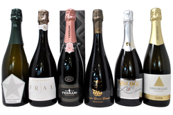 TRENTINO ALTO ADIGE TASTING BOX BOLLICINE - 5 BOTTIGLIE + 1 FERRARI IN OMAGGIO