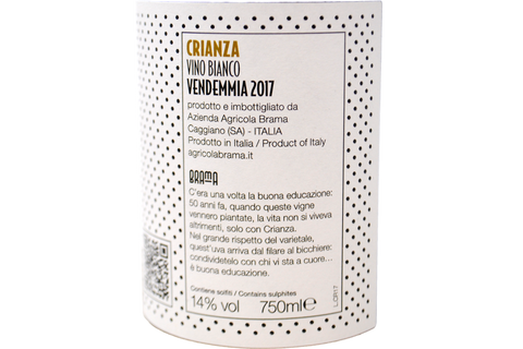 CRIANZA VINO BIANCO 2017 - BRAMA