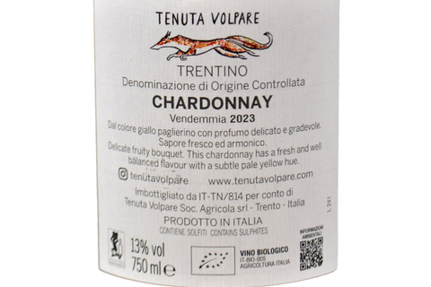 TRENTINO DOC CHARDONNAY 2023 - TENUTA VOLPARE