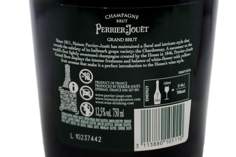 CHAMPAGNE BRUT "GRAND BRUT" ASTUCCIATO - PERRIER JOUËT
