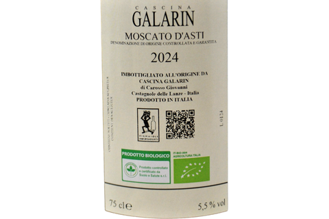 MOSCATO D'ASTI BIO DOCG "PRA' DONE" 2024 - CASCINA GALARIN