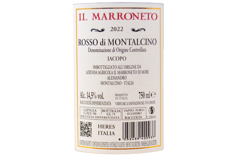 BRUNELLO DI MONTALCINO 2016 - LE MARRONETO