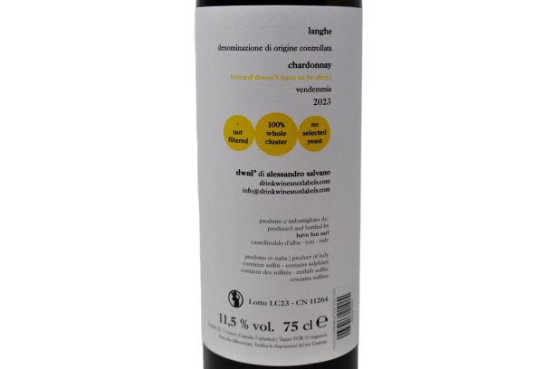 LANGHE CHARDONNAY DOC 2023 - DWNL ALESSANDRO SALVANO
