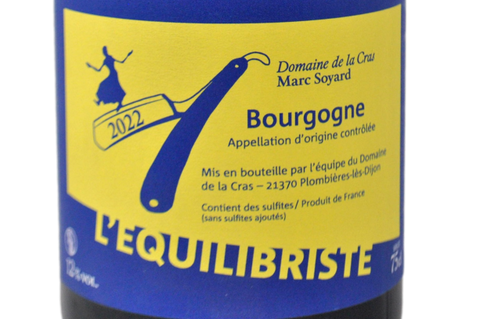 BOURGOGNE PINOT NOIR "L'EQUILIBRISTE" 2022 - MARC SOYARD