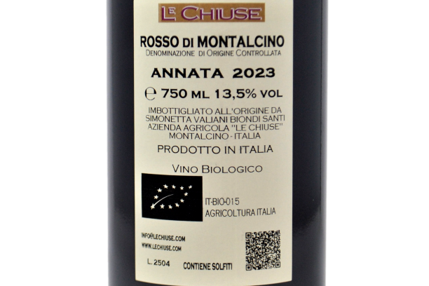 ROSSO DI MONTALCINO DOC 2023 - LE CHIUSE