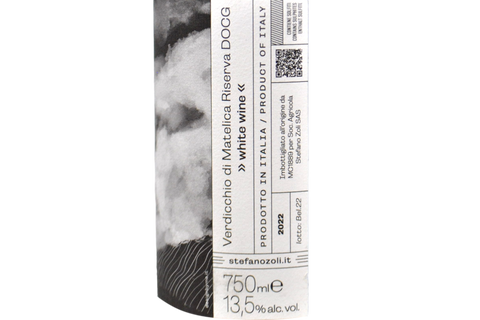 VERDICCHIO DI MATELICA RISERVA DOCG "BELRESPIRO" 2022 - STEFANO ZOLI
