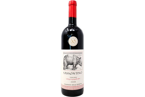 TOSCANA ROSSO IGT SANGIOVESE "SASSONTINO" 2008 - LA SPINETTA RIVETTI