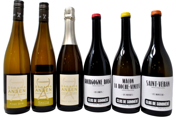 ALSAZIA & BORGOGNA IN VERSIONE WOW - TASTING BOX 6 BOTTIGLIE