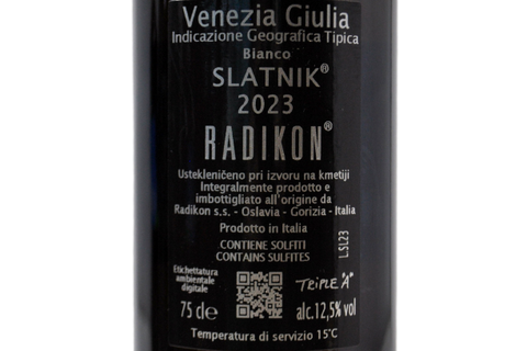 VENEZIA GIULIA IGT BIANCO "SLATNIK" 2023 - RADIKON