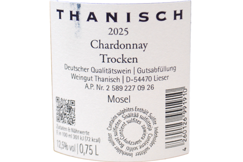 CHARDONNAY DELLA MOSELLA TROCKEN 2025 - WEINGUT THANISCH