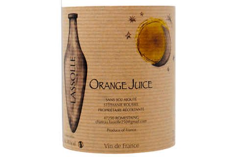 VIN DE FRANCE BLANC "ORANGE JUICE" L022 - LASSOLLE