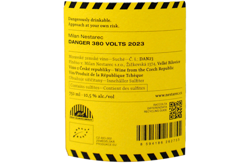 DANGER "380 VOLTS" 2023 - MILAN NESTAREC