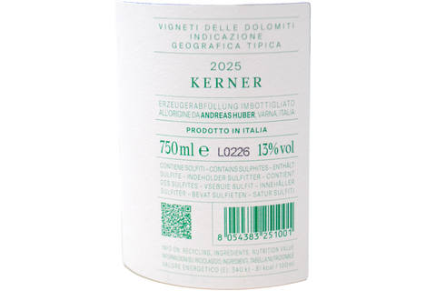 VIGNETI DELLE DOLOMITI KERNER IGT 2025 - PACHER HOF