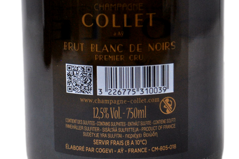 CHAMPAGNE AŸ PREMIER CRU BLANC DE NOIRS - CHAMPAGNE COLLET