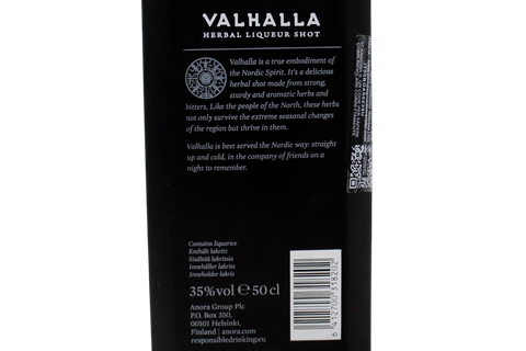 HERBAL LIQUEUR SHOT "VALHALLA" - THE NORDIC SPIRIT