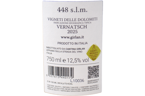 TYROL DU SUD DOC PINOT NOIR RESERVE "TRATTMANN" 2018 - KELLEREI GIRLAN