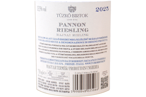 PANNON RIESLING 2025 - TUZKO, ANTINORI