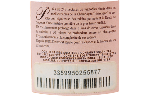 Coffret Champagne Brut Rosè "Amour de Deutz" 2008 - Deutz