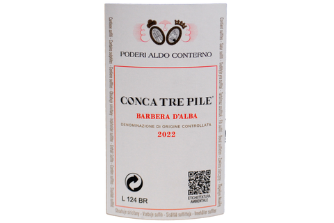 BARBERA D'ALBA DOC "CONCA TRE PILE" 2022 - ALDO CONTERNO