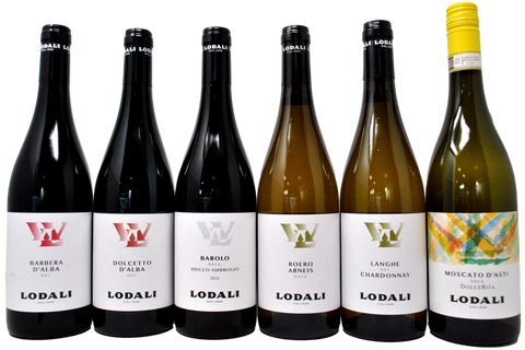 WALTER LODALI TASTING BOX - 6 BOTTIGLIE