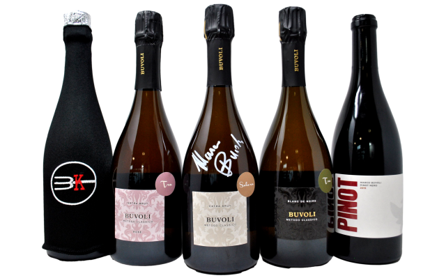 MARCO BUVOLI "IL GIOCO DEL TEMPO" LIMITED EDITION - 4 BOTTIGLIE + CIECA