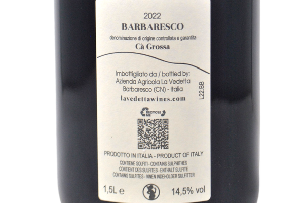 BARBARESCO DOCG "CA GROSSA" 2022 MAGNUM - LA VEDETTA WINES