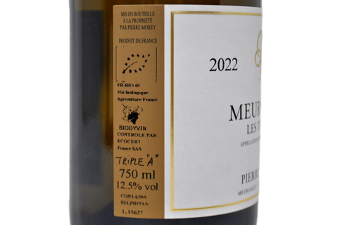 MEURSAULT BLANC "LES TESSONS" 2022 - PIERRE MOREY