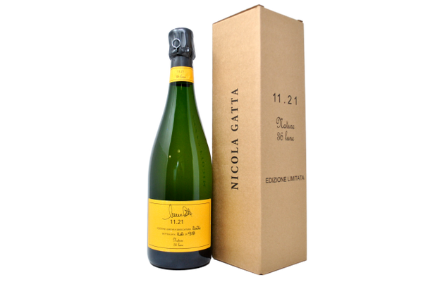 VINO SPUMANTE METODO PERPETUO NATURE BLANC DE NOIRS 36 LUNE "11.21" - NICOLA GATTA