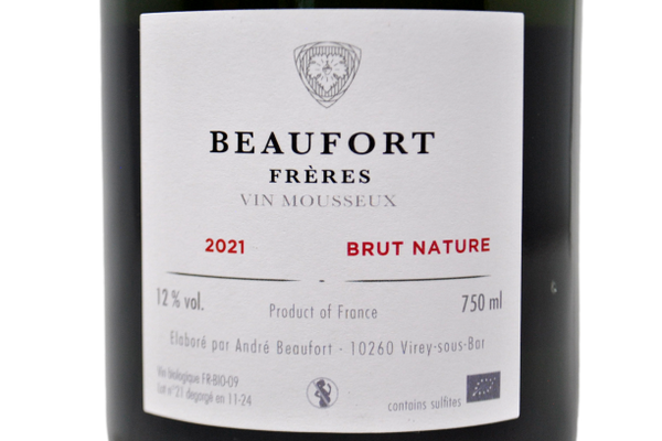 MÉTHODE TRADITIONELLE BRUT NATURE "SAN EIZE" - ANDRÉ BEAUFORT