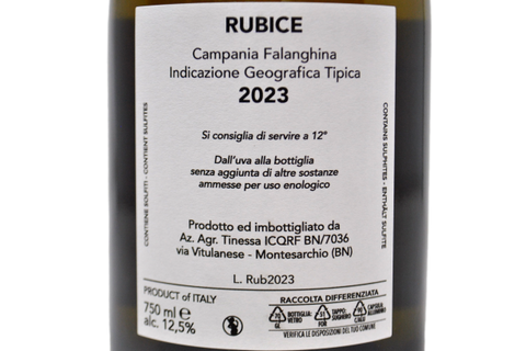 VINO BIANCO "RUBICE" 2023 - MARCO TINESSA