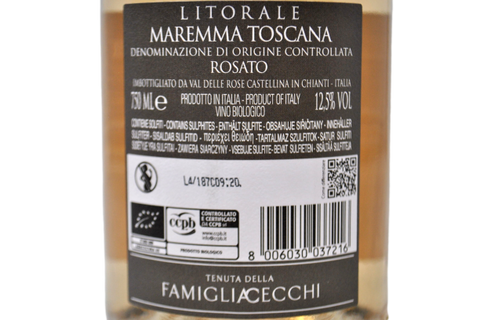 MAREMMA TOSCANA ROSATO DOC "LITORALE" 2023 - VAL DELLE ROSE