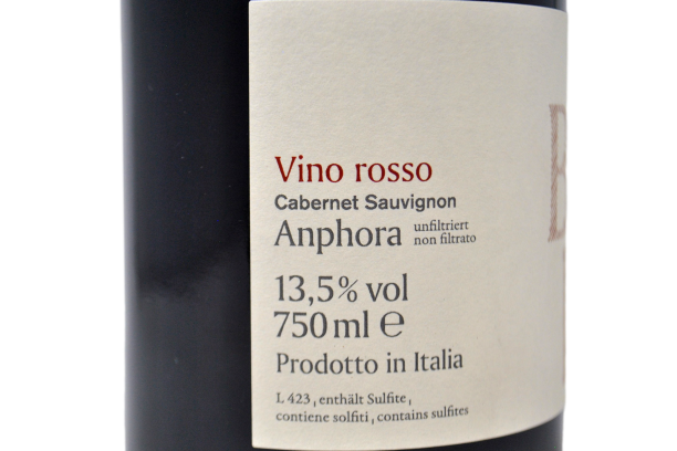VINO ROSSO CABERNET SAUVIGNON ANPHORA "BARLEITH" 2021 - TRÖPFLTALHOF