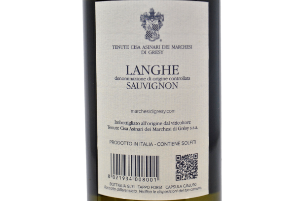 LANGHE DOC SAUVIGNON 2023 - MARCHESI DI GRESY