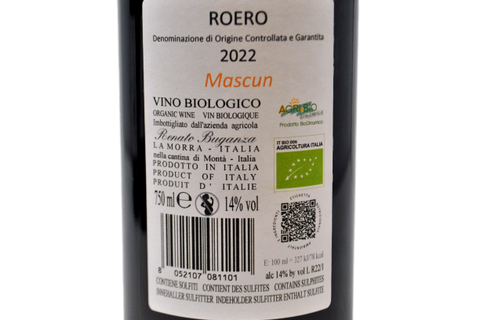 ROERO DOCG BIO "MASCUN" 2022 - RADICI E FILARI