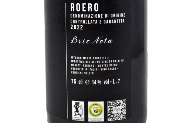 ROERO DOCG "BRIC NOTA" 2022 - BAJAJ