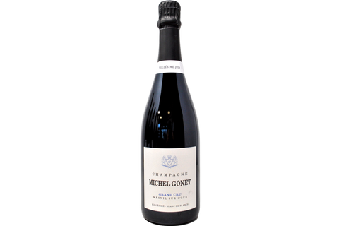 CHAMPAGNE ZERO DOSAGE BLANC DE BLANCS GRAND CRU MESNIL SUR OGER MILLESIME 2015 - MICHEL GONET