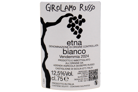 ETNA BIANCO DOC "NERINA" 2024 - GIROLAMO RUSSO