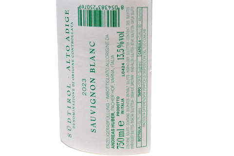 ALTO ADIGE DOC SAUVIGNON BLANC 2023 - PACHER HOF