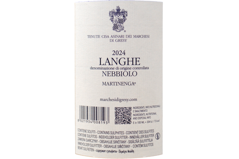 LANGHE NEBBIOLO DOC "MARTINENGA" 2024 - MARCHESI DI GRESY