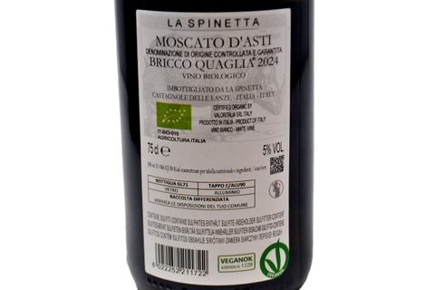 MOSCATO D'ASTI DOCG "BRICCO QUAGLIA" 2024 - LA SPINETTA RIVETTI