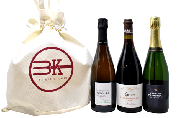 CHRISTMAS BOX - 3 BOTTIGLIE + PANETTONE