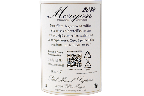 MORGON "CAMILLE" 2024 - MARCEL LAPIERRE