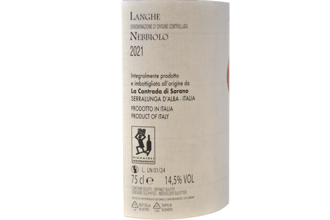 LANGHE NEBBIOLO DOC 2020 - LA CONTRADA DE SORANO