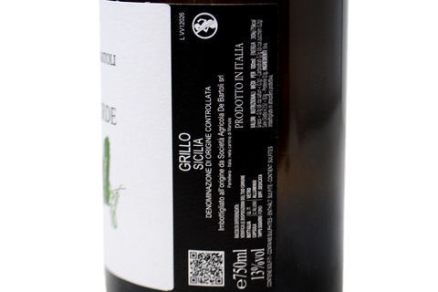 TERRE SICILIANE GRILLO IGT “VIGNAVERDE” 2025 - MARCO DE BARTOLI