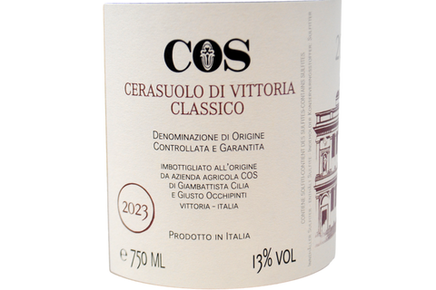 CERASUOLO DI VITTORIA DOCG BIO 2023 - AZIENDA AGRICOLA COS