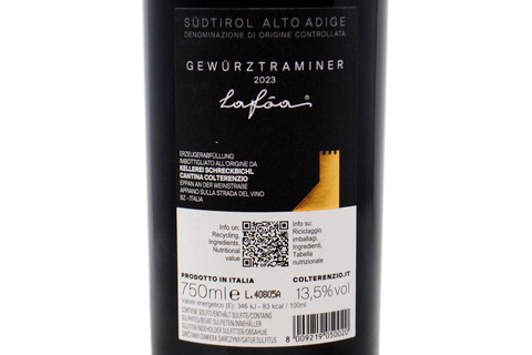 SÜDTIROL–ALTO ADIGE DOC GEWURZTRAMINER "LAFÔA" 2023 - COLTERENZIO