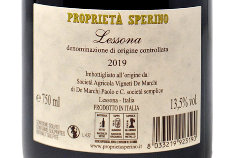 LESSONA DOC 2019 - SPERINO