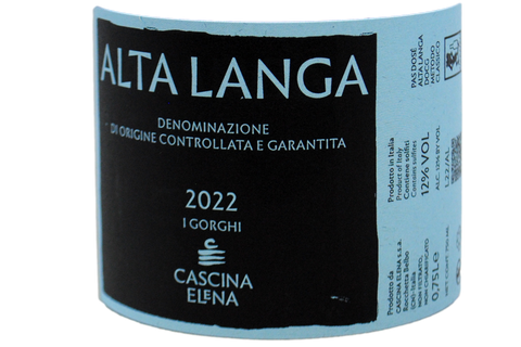 ALTA LANGA DOCG PAS DOSÉ "I GORGHI" 2022 - CASCINA ELENA