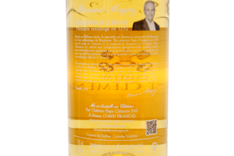 PESSAC LEOGNAN BLANC GRAND VIN DE GRAVES 2018 - CHATEAU PAPE CLÉMENT